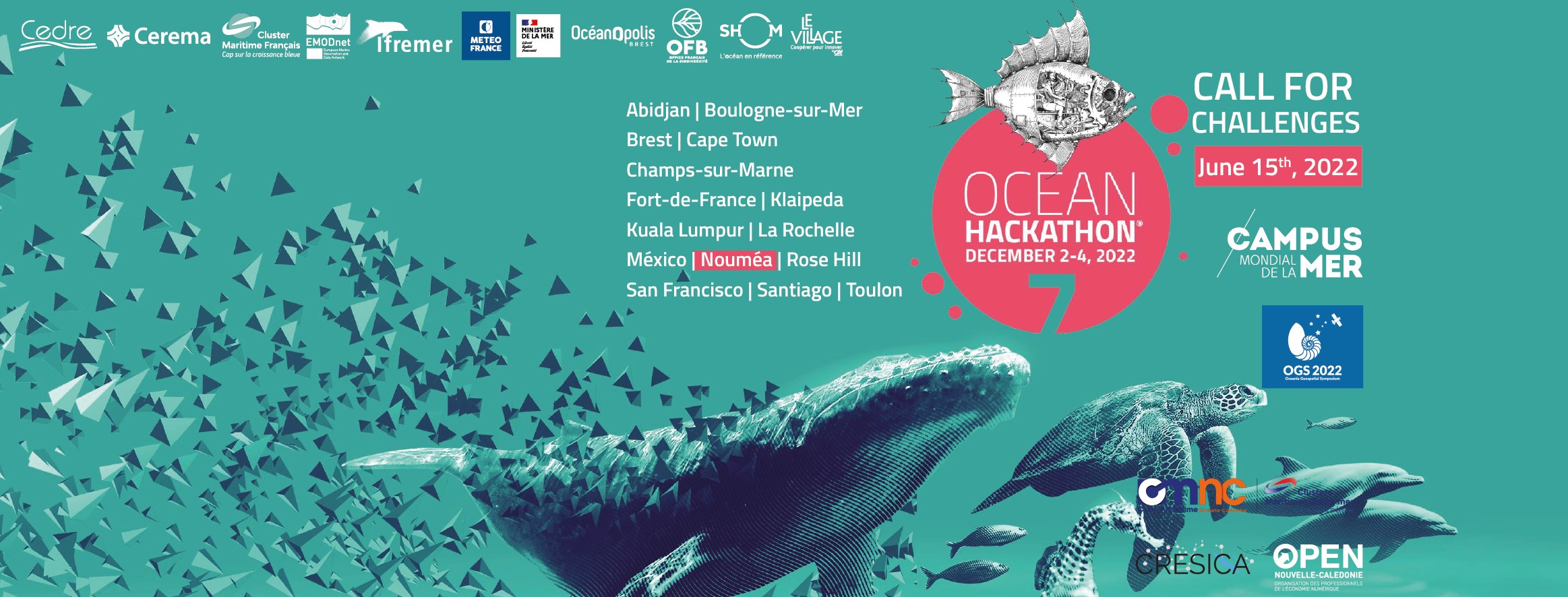 Ocean Hackathon Nouvelle-Calédonie